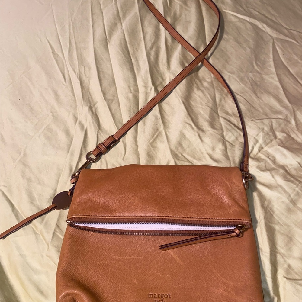 Margot Brown Crossbody Bag